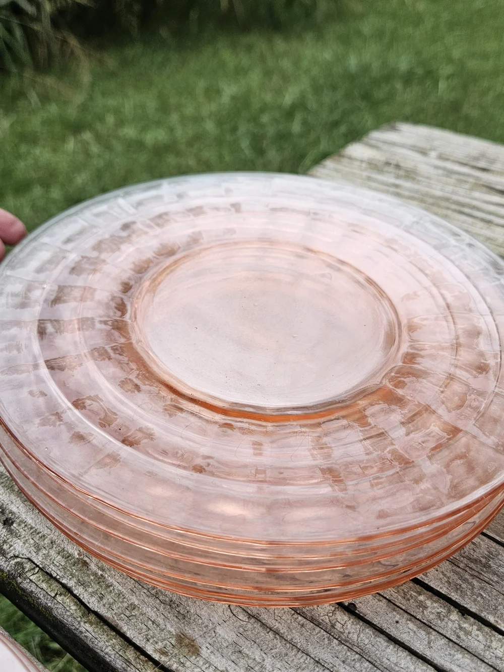 Anchor Hocking beautiful pink